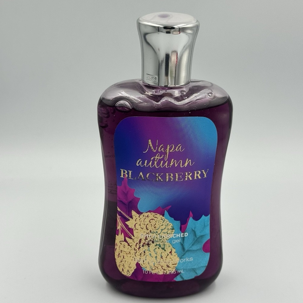 Bath & Body Works NAPA AUTUMN BLACKBERRY Shower‎ Gel 10 oz